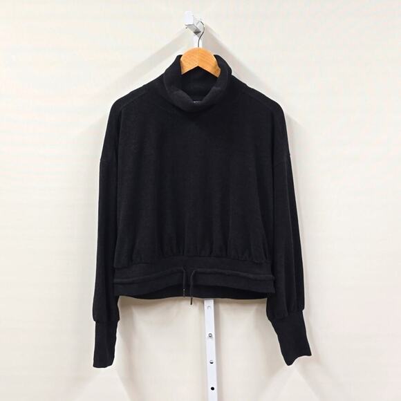 Sweaty Betty XL Pink Pull Over Mock Neck Long Sleeve Sweater Active Athletic - Picture 1 of 6